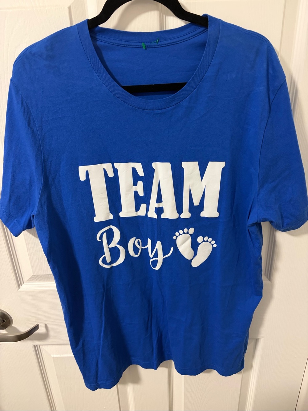Blue "Team Boy" T-Shirt